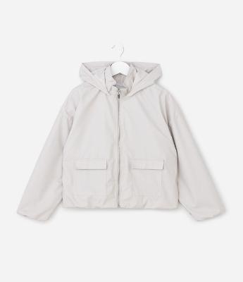 Jaqueta Infantil Quebra Vento em Peach Touch- Tam 5 a 14 Anos