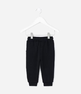 Calça Infantil com Cordão Ajustável - Tam RN a 18 Meses