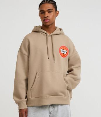 Casaco em Moletom Felpudo com Estampa Piu Piu Monstro e Bolso Canguru