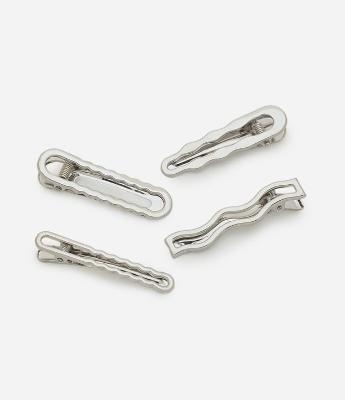 Kit 04 Presilhas de Cabelo Vazadas