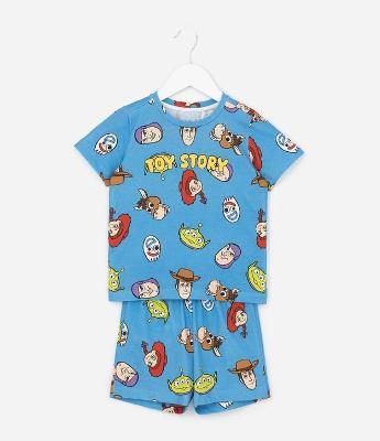 Pijama Infantil em Algodão Estampa Toy Story - Tam 2 a 6 Anos
