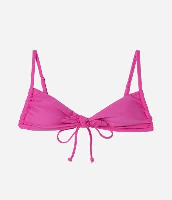 Biquini Top em Microfibra Nozinho com Laço