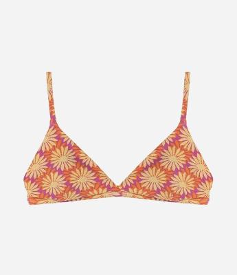 Biquini Top Triângulo Fixo em Microfibra