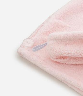 Kit Toalha Turbante + Esnponja de Banho Rosa Alchemia