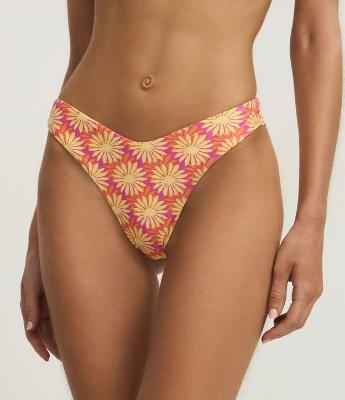 Biquíni Asa Delta Empina Bumbum Estampado em Microfibra