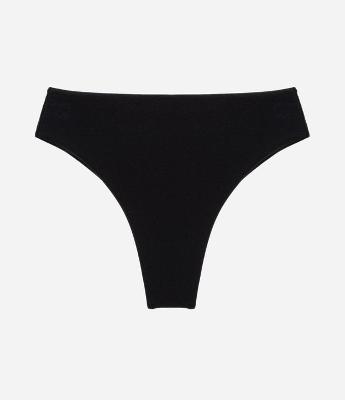 Biquíni Calcinha Hot Pants Em Microfibra Liso