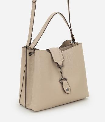 Bolsa Bucket Média com Alça Transversal