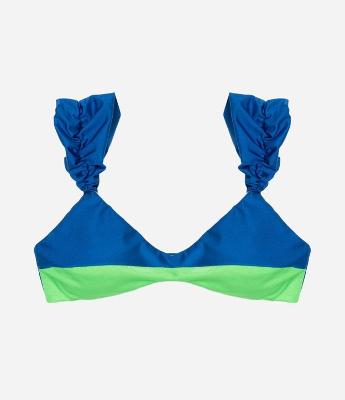 Biquini Top em Microfibra com Alça Bufante
