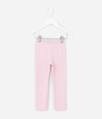 Calça Legging Infantil Canelada em Ribana – Tam 1 A 5/6 Anos