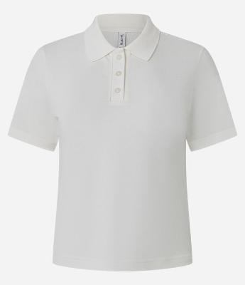 Blusa Polo em Algodão com Manga Curta