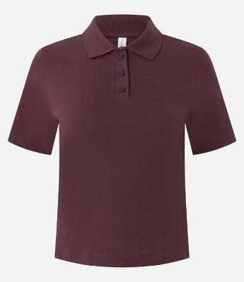 Blusa Polo em Algodão Peruano com Manga Curta