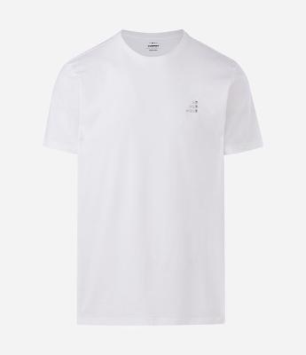 Camiseta Comfort em Algodão com Lettering Localizado