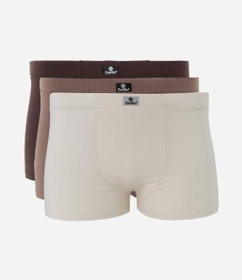 Kit 03 Cuecas Boxer em Algodão DelRio