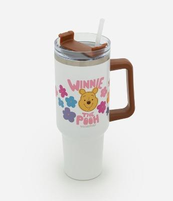 Copo Térmico em Metal com Estampa Pooh 1,3L