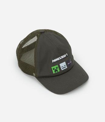 Boné Infantil com Personagens Minecraft – Tam U