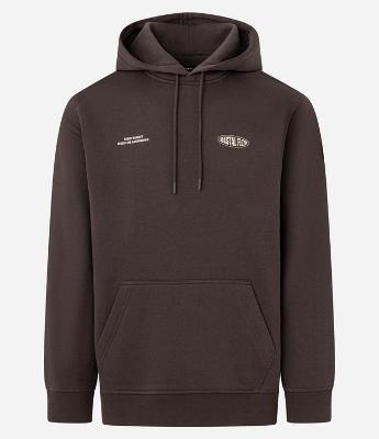 Casaco Comfort em Moletom com Felpa e Estampa Localizada