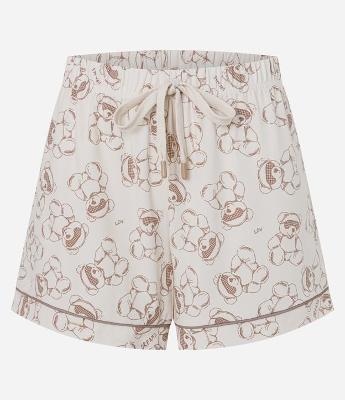 Short de Pijama com Estampa de Urso e Cós Elástico