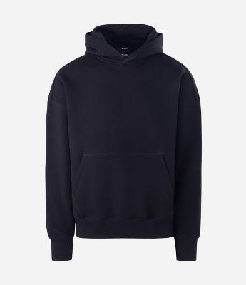 Blusão Moletom Boxy com Felpa em Algodão