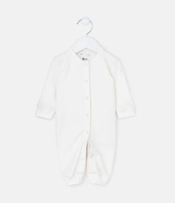 Macaquinho Infantil em Suedine com Manga Longa – Tam Prematuro