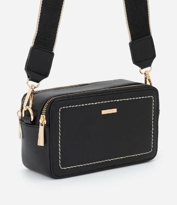 Bolsa Pequena com Alça Longa Transversal