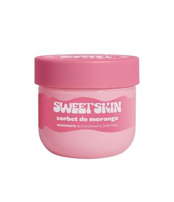 Hidratante Corporal Gelato Morango ao Leite Sweet Skin Dailus