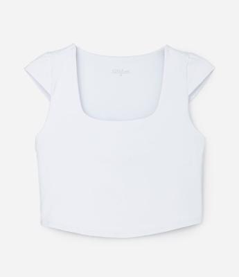 Blusa Decote Quadrado Tecnologia Dry Curve & Plus Size