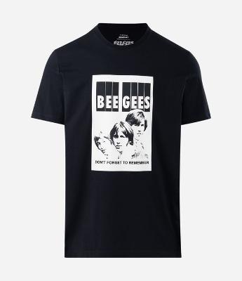 Camiseta em Algodão com Estampa Bee Gees