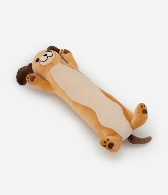 Almofada de Rolo com Formato de Cachorro Viralata