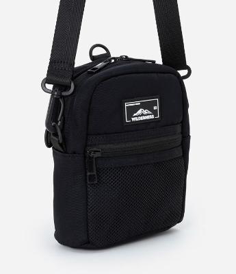 Bolsa Shoulder Bag com Logo de Paisagem