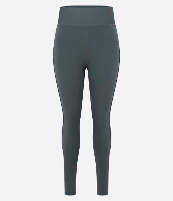 Calça Legging Cós Alto com Viés Sobreposto