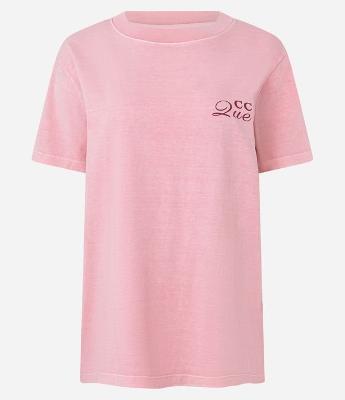 Camiseta Oversized Esportiva com Estampa Frente e Costas Core Queen