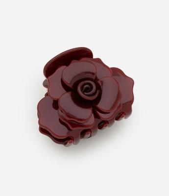 Piranha de Cabelo com Formato de Flor