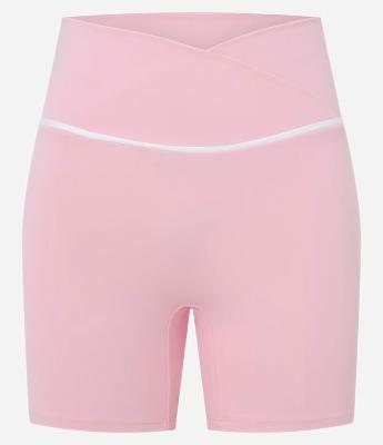 Bermuda Crossfiteira em Microfibra com Cós Transpassado