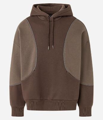 Casaco Fechado em Moletom com Capuz