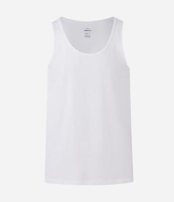 Regata Regular em Algodão com Gola Redonda