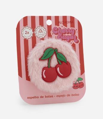 Espelho Duplo com Pelos Cherry Alchemia