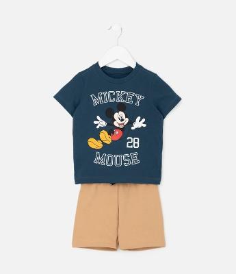 Conjunto Infantil com Estampa Mickey Mouse – Tam 1 a 6 Anos