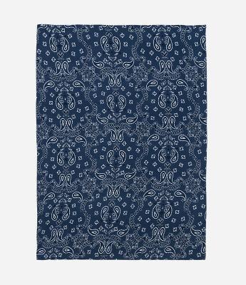 Canga Retangular em Viscose com Estampa Paisley