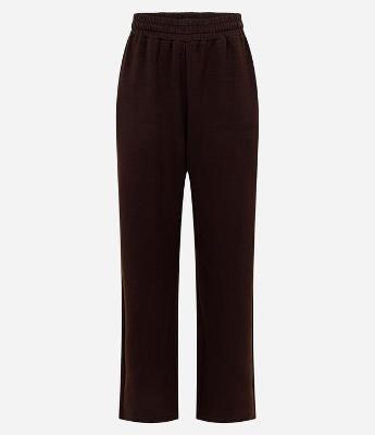 Calça Reta em Modal com Amarração