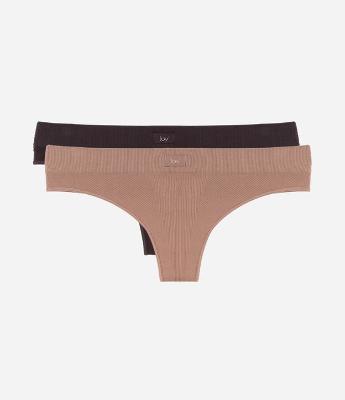 Kit 02 Calcinha Biquini Fio Seamless