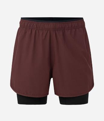 Bermuda Esportiva Tecnológica com Short Interno de Compressão