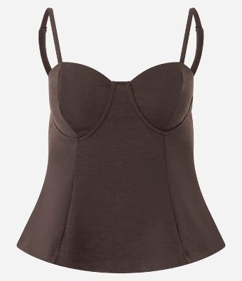 Blusa Ponto Roma com Caixa de Busto Marcada