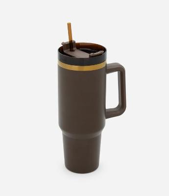 Copo Térmico com Canudo E Tampa com Vedação 1,2L