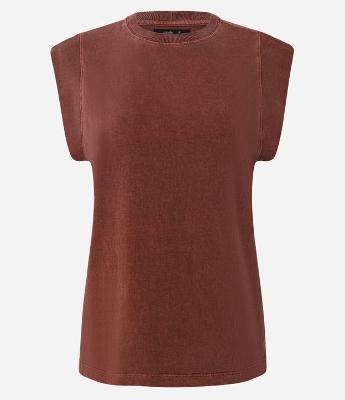 Blusa Muscle Com Manga Curta Estruturada