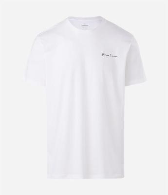 Camiseta em Algodão com Estampa Escadaria Selarón