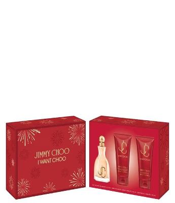 Coffret I Want Choo Eau de Parfum 100ml + Hidratante 100ml + Sabonete Liquido 100ml