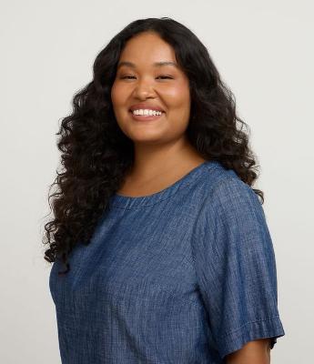 Blusa Curta em Sarja Curve & Plus Size