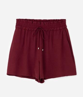 Short Curto com Cós Elástico Curve & Plus Size