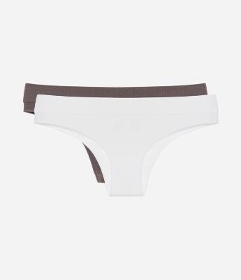 Kit 02 Calcinhas Biquini Básicas Seamless