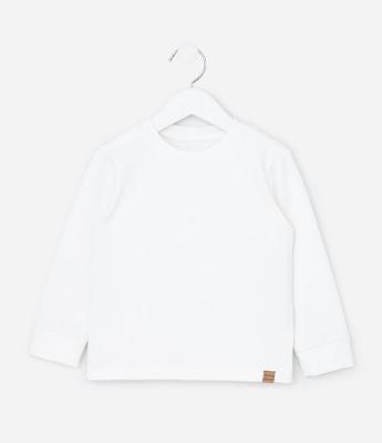 Camiseta Infantil em Algodão com Manga Longa – Tam 1 a 5/6 Anos